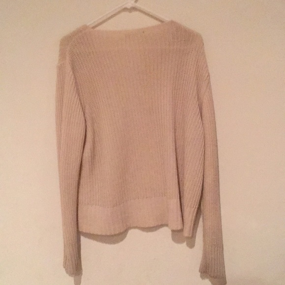 Brandy Melville Cream Colored Lance Sweater - Picture 5 of 5